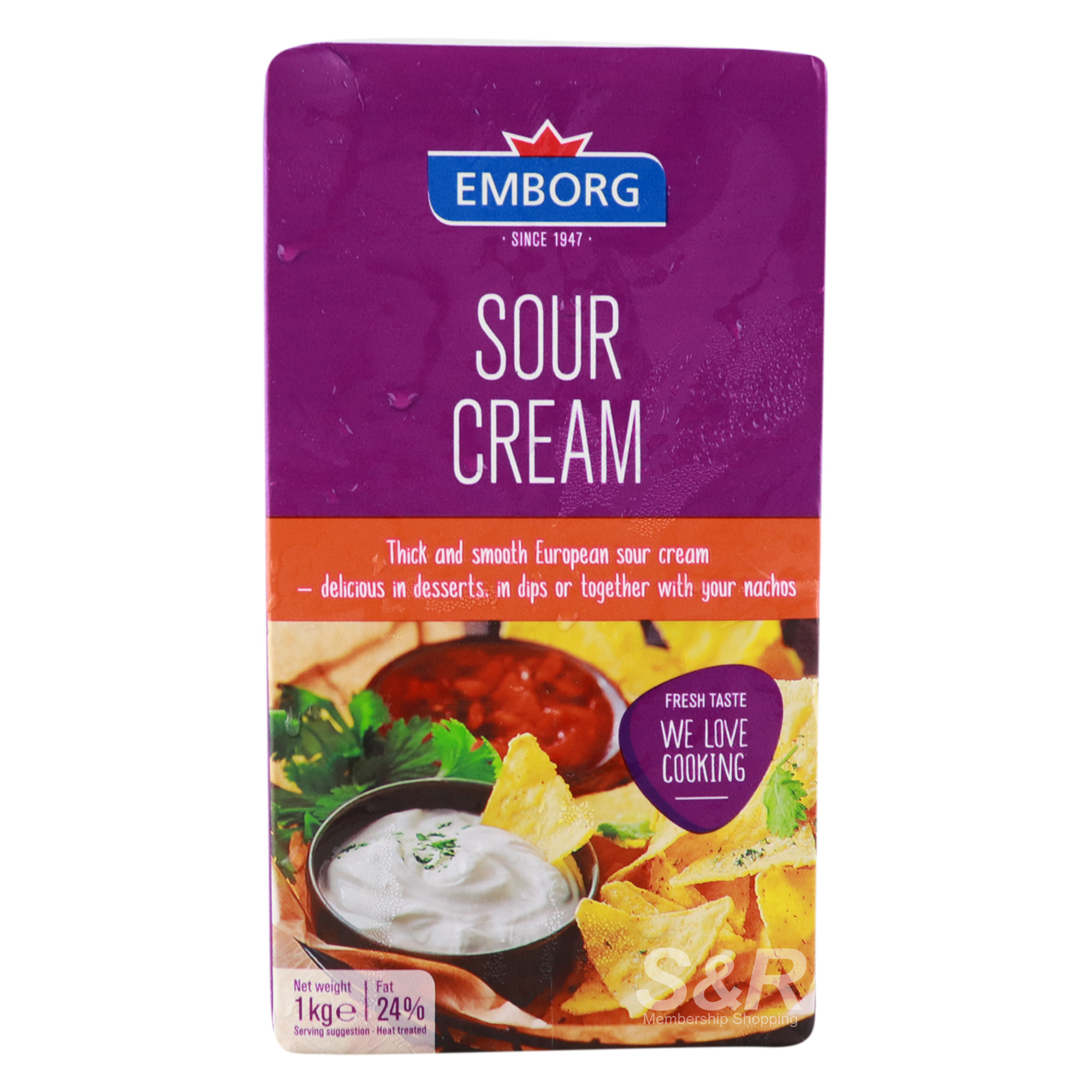 Emborg Sour Cream 1kg